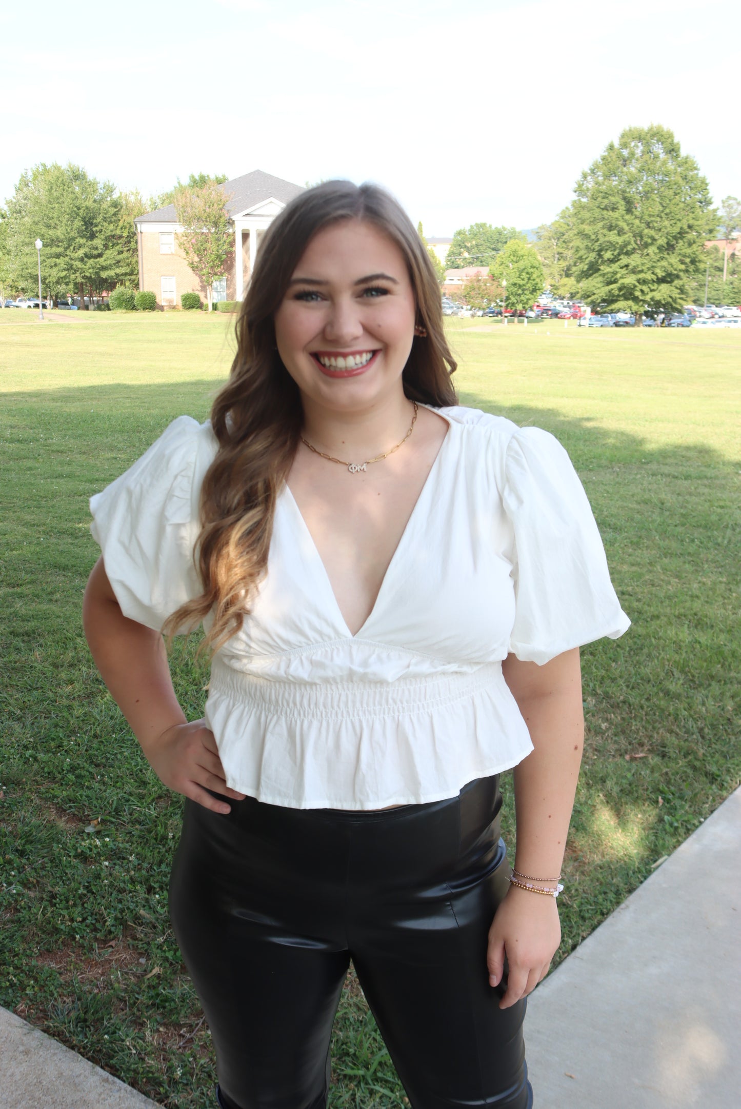 Grace Puff Sleeved Top