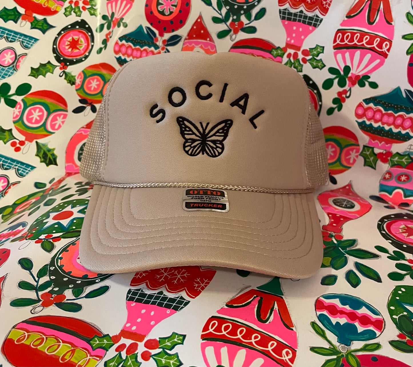 Social Butterfly Trucker Hat